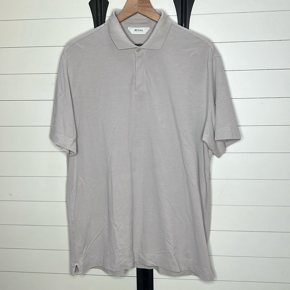 Zzegna cotton polo shirt XXL